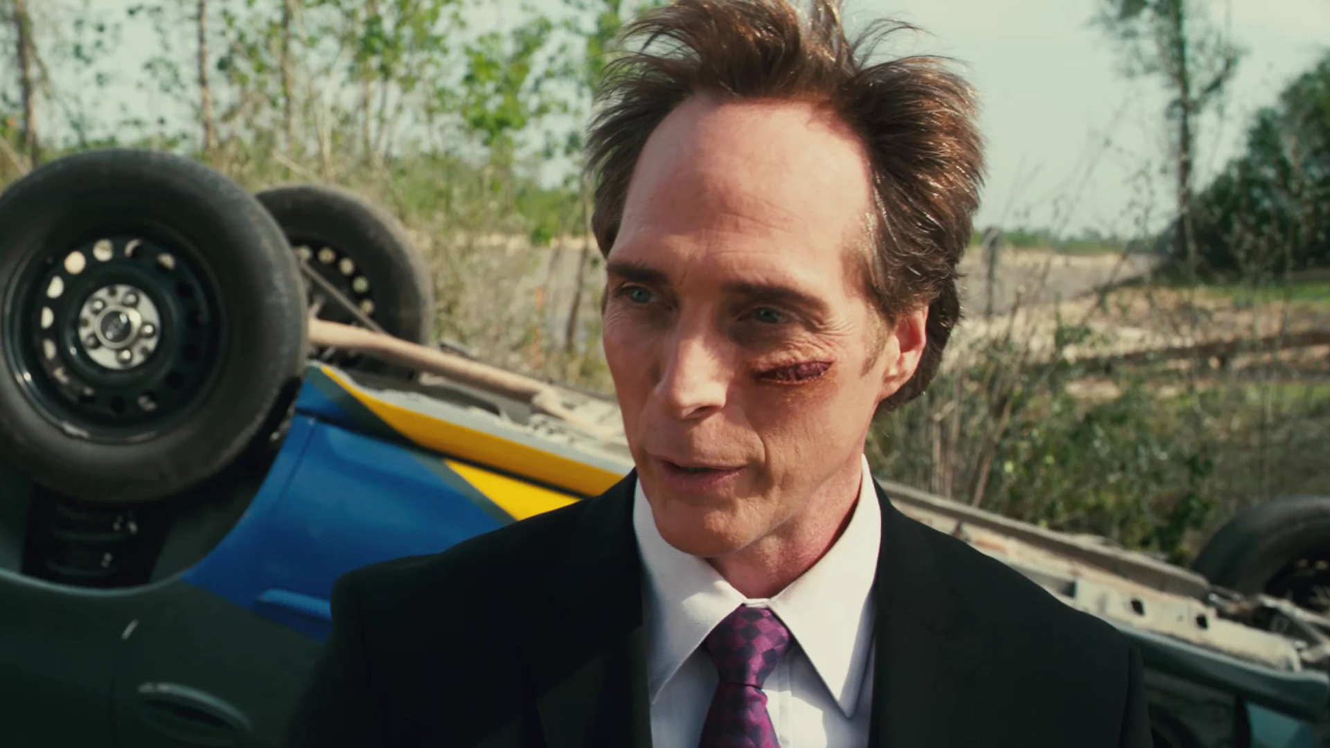 William Fichtner as The Accountant, by far the best part of this film. 